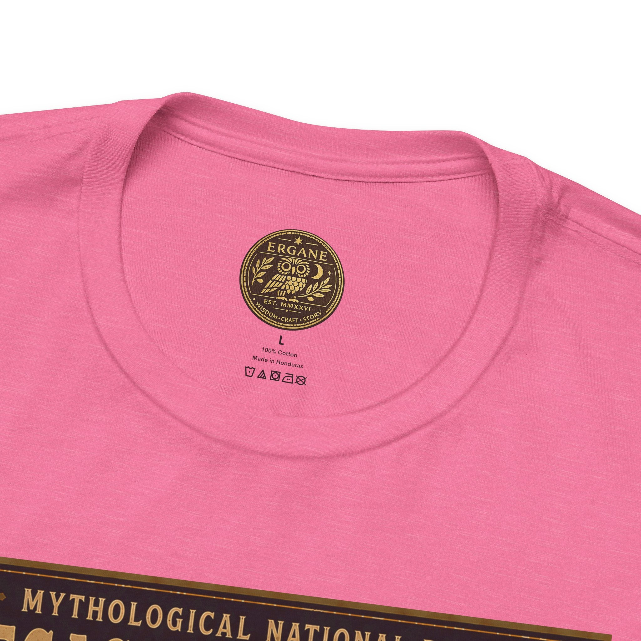 Mythological National Parks Collection III- #020-028 - Heros & Monsters | Vintage nature poster Tee | Mythological National Parks graphic shirt