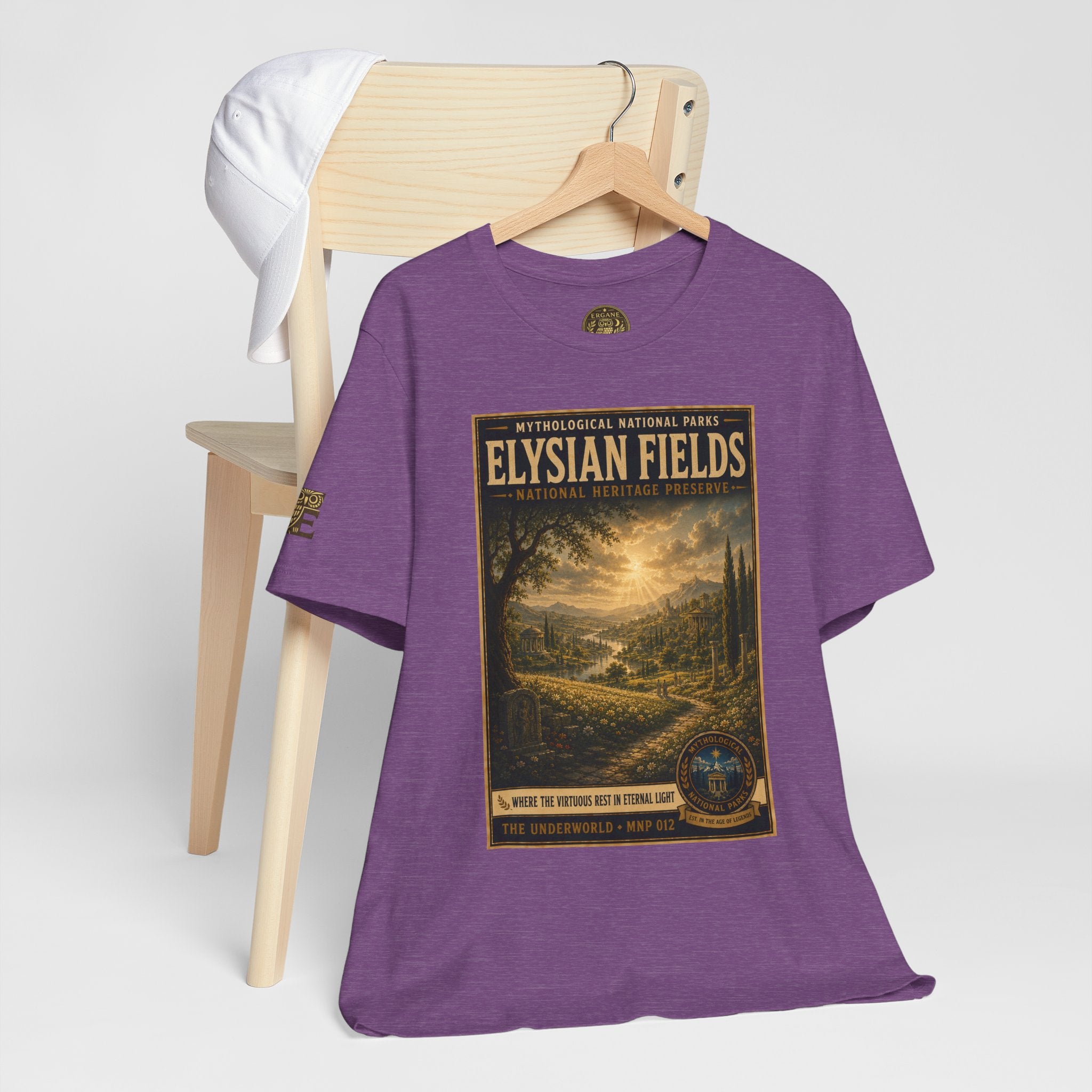 Mythological National Parks Collection II- #012-016 -The Underworld | Vintage nature poster Tee | Mythological National Parks graphic shirt