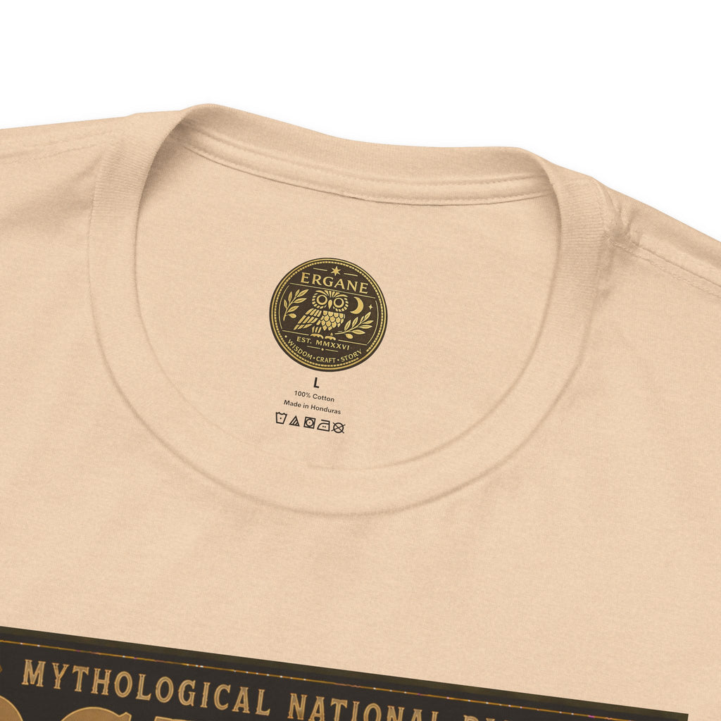 Mythological National Parks COLLECTION V- #042-050 TITANS & PRIMORDIAL REALMS | Vintage nature poster Tee | Mythological National Parks graphic shirt