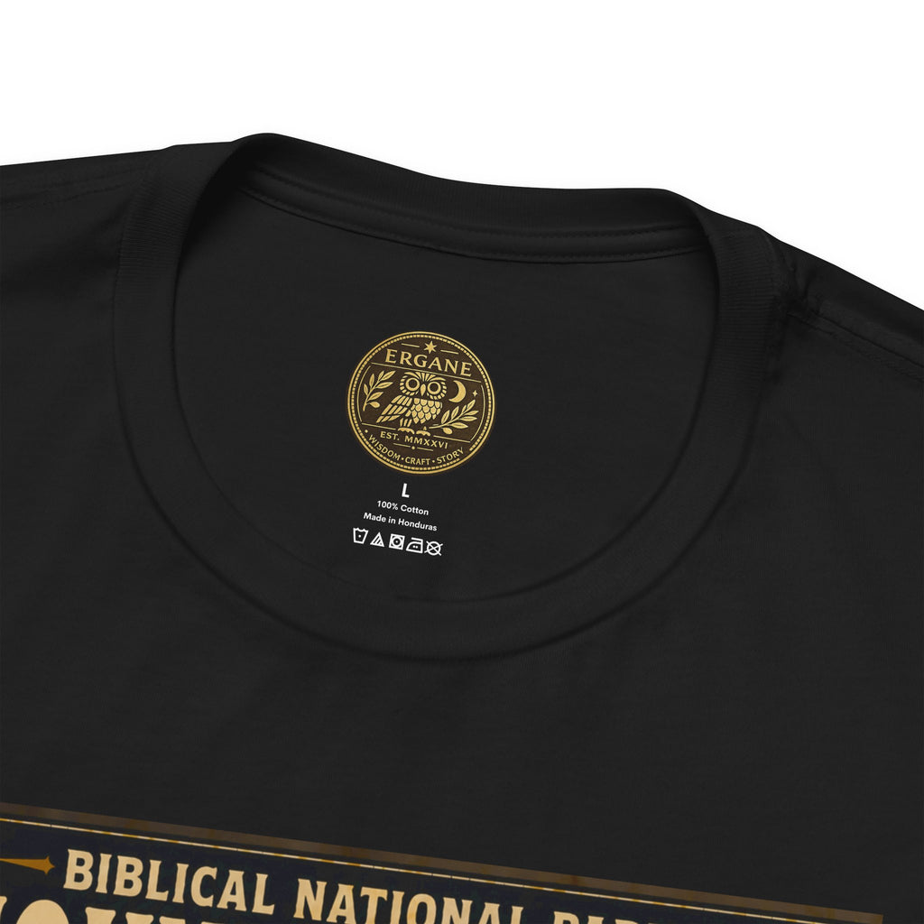 Biblical National Parks Collection VII- The Holy Week #036/041 | Matthew 21 - Luke 19 | Vintage nature poster Tee | Biblical national parks graphic shirt