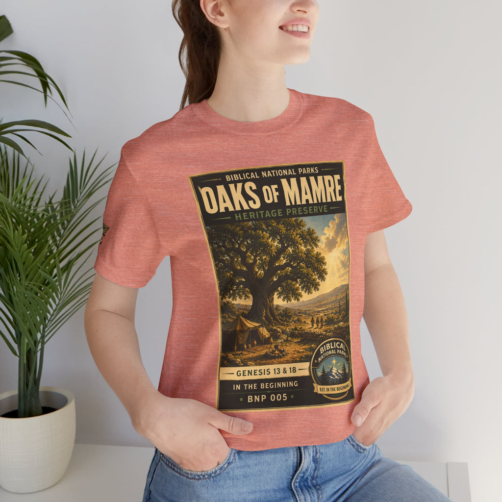 Biblical National Parks Collection I- In The Beginning #005/006 Genesis 13 & 18 | Vintage nature poster Tee | Biblical national parks graphic shirt