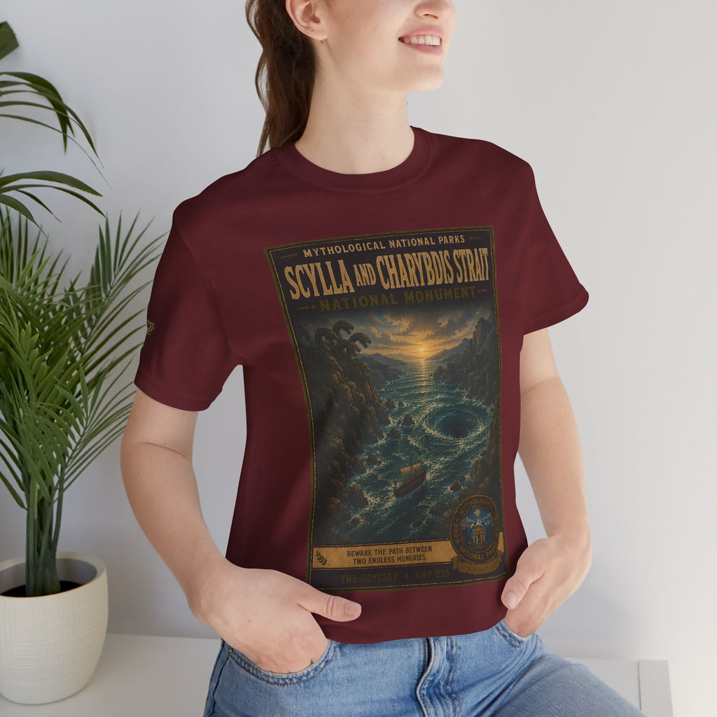 Mythological National Parks Collection IV- #035-038 - THE ODYSSEY | Vintage nature poster Tee | Mythological National Parks graphic shirt