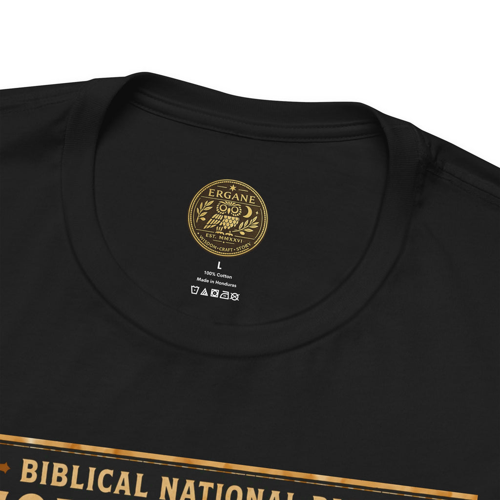 Biblical National Parks Collection V- Prophets & Wonders #025/030 1 Kings 18 | Vintage nature poster Tee | Biblical national parks graphic shirt