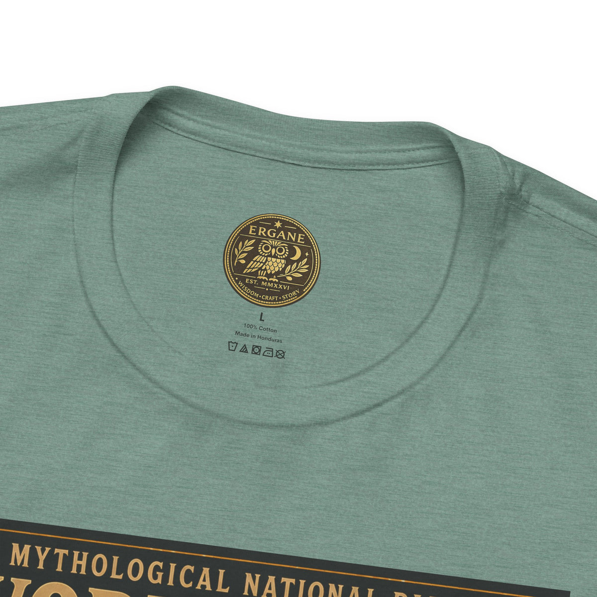 Mythological National Parks COLLECTION V- #050-050 TITANS & PRIMORDIAL REALMS | Vintage nature poster Tee | Mythological National Parks graphic shirt