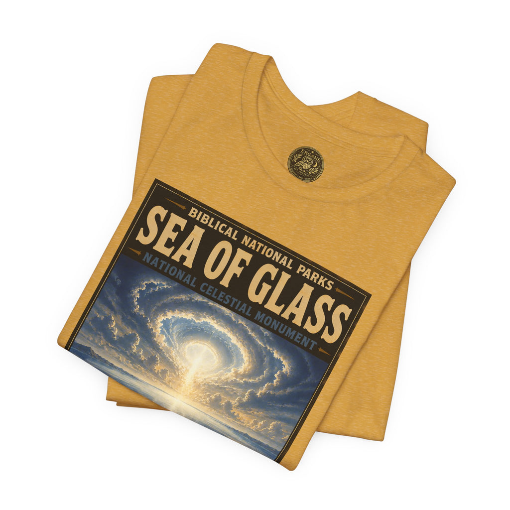 Biblical National Parks Collection X- #057/061 - Revelation: The Final Frontier | Revelation 4 | Vintage nature poster Tee | Biblical national parks graphic shirt