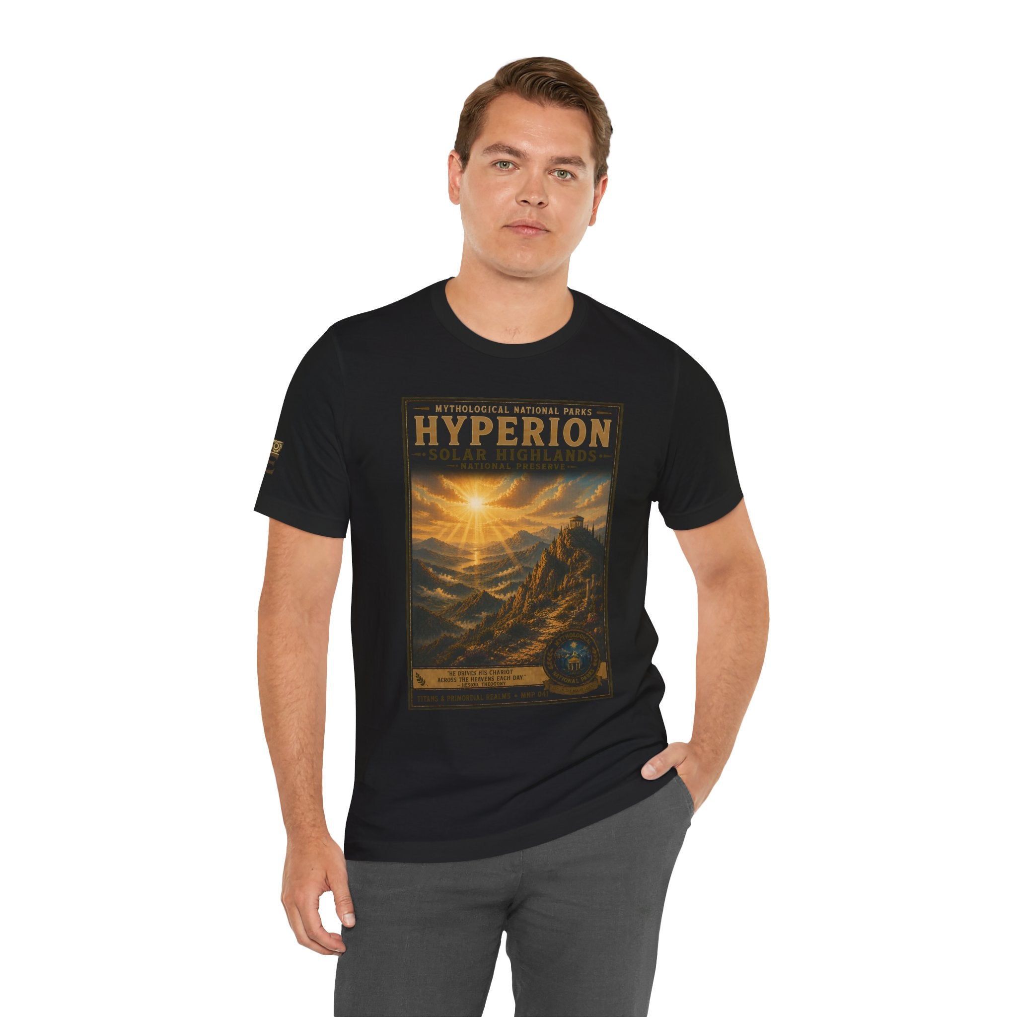 Mythological National Parks COLLECTION V- #041-050 TITANS & PRIMORDIAL REALMS | Vintage nature poster Tee | Mythological National Parks graphic shirt