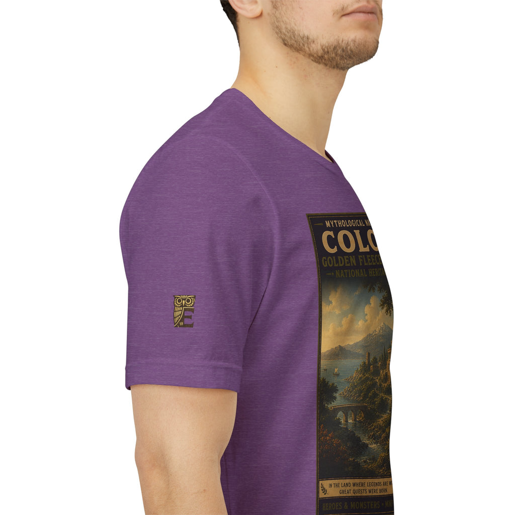 Mythological National Parks Collection III- #026-028 - Heros & Monsters | Vintage nature poster Tee | Mythological National Parks graphic shirt