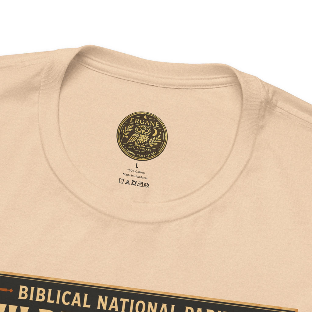 Biblical National Parks Collection II- The Exodus Trail #009/013 Exodus 13: 17 - 14:45 | Vintage nature poster Tee | Biblical national parks graphic shirt