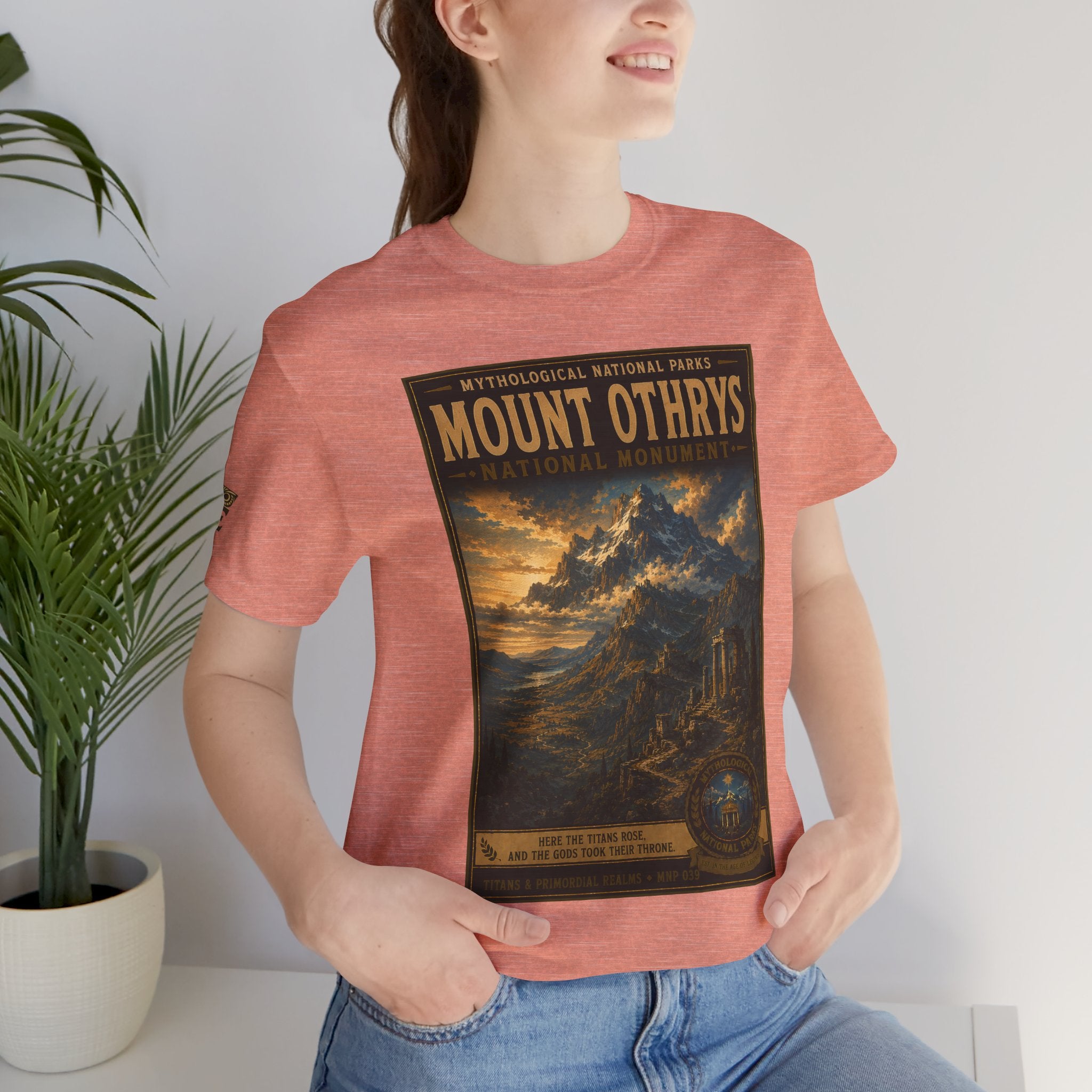 Mythological National Parks COLLECTION V- #039-050 TITANS & PRIMORDIAL REALMS | Vintage nature poster Tee | Mythological National Parks graphic shirt