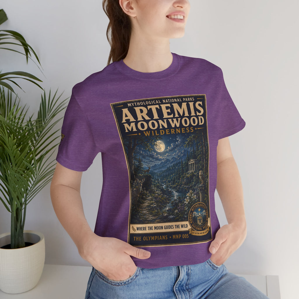 Mythological National Parks Collection I- #005-007 -The Olympians | Vintage nature poster Tee | Mythological National Parks graphic shirt