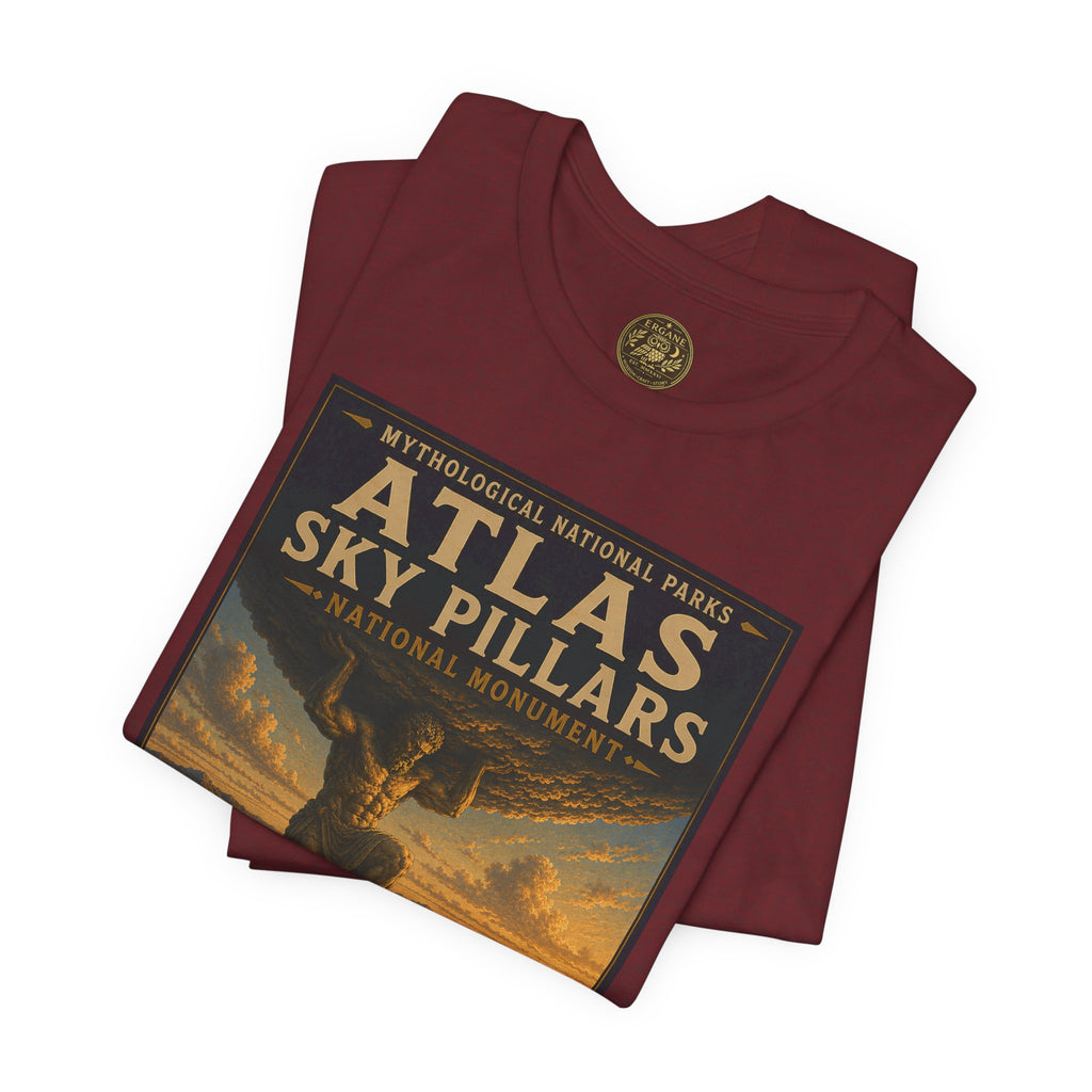 Mythological National Parks COLLECTION V- #044-050 TITANS & PRIMORDIAL REALMS | Vintage nature poster Tee | Mythological National Parks graphic shirt