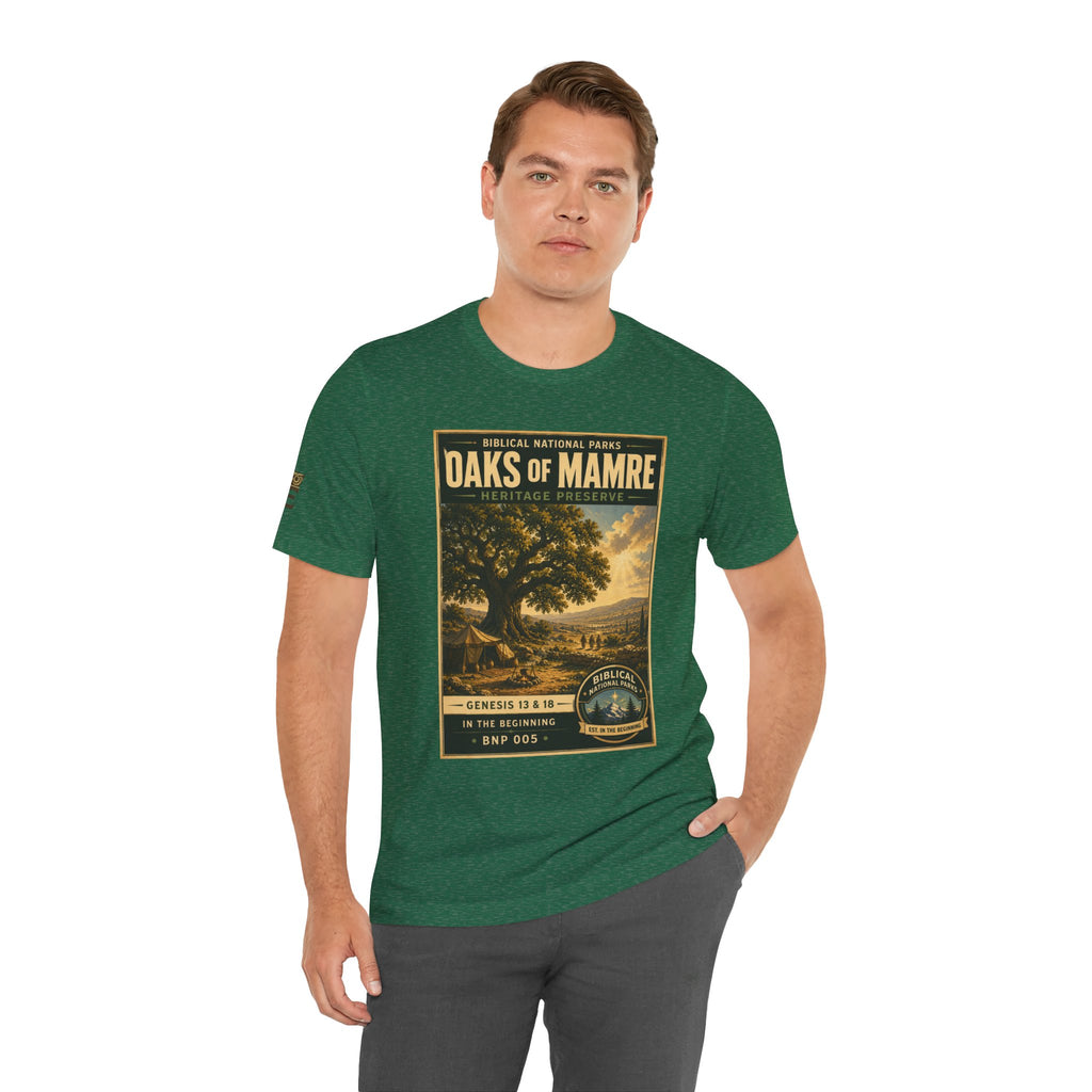 Biblical National Parks Collection I- In The Beginning #005/006 Genesis 13 & 18 | Vintage nature poster Tee | Biblical national parks graphic shirt