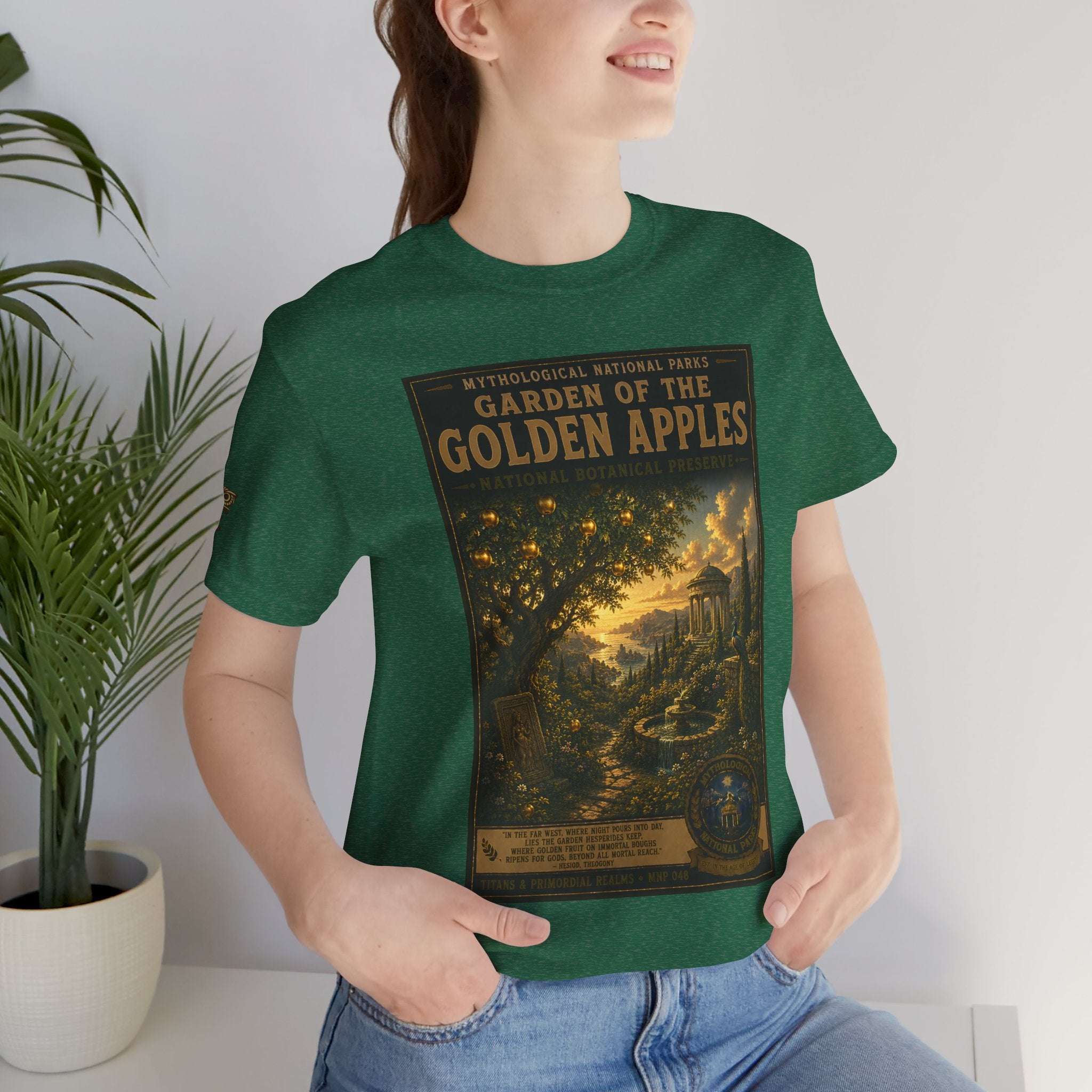 Mythological National Parks COLLECTION V- #048-050 TITANS & PRIMORDIAL REALMS | Vintage nature poster Tee | Mythological National Parks graphic shirt
