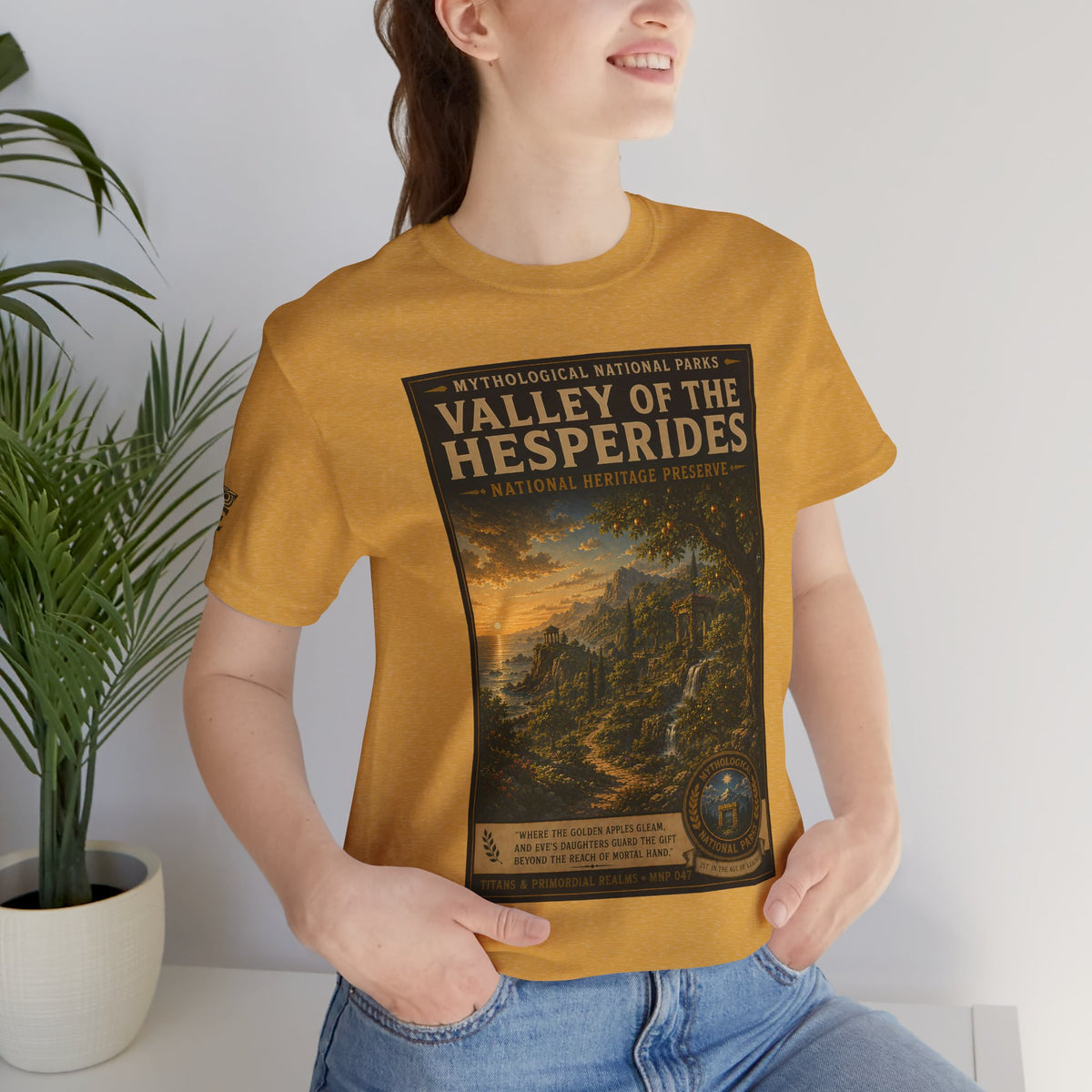 Mythological National Parks COLLECTION V- #047-050 TITANS & PRIMORDIAL REALMS | Vintage nature poster Tee | Mythological National Parks graphic shirt