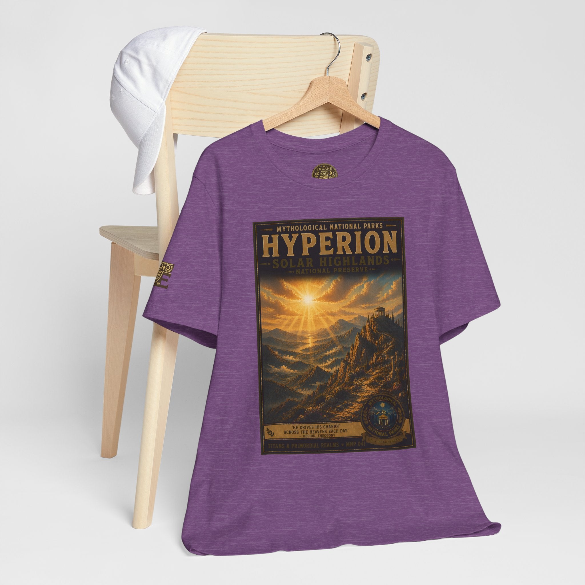 Mythological National Parks COLLECTION V- #041-050 TITANS & PRIMORDIAL REALMS | Vintage nature poster Tee | Mythological National Parks graphic shirt