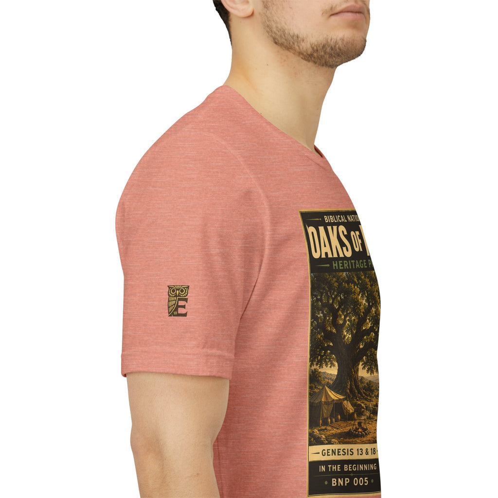 Biblical National Parks Collection I- In The Beginning #005/006 Genesis 13 & 18 | Vintage nature poster Tee | Biblical national parks graphic shirt
