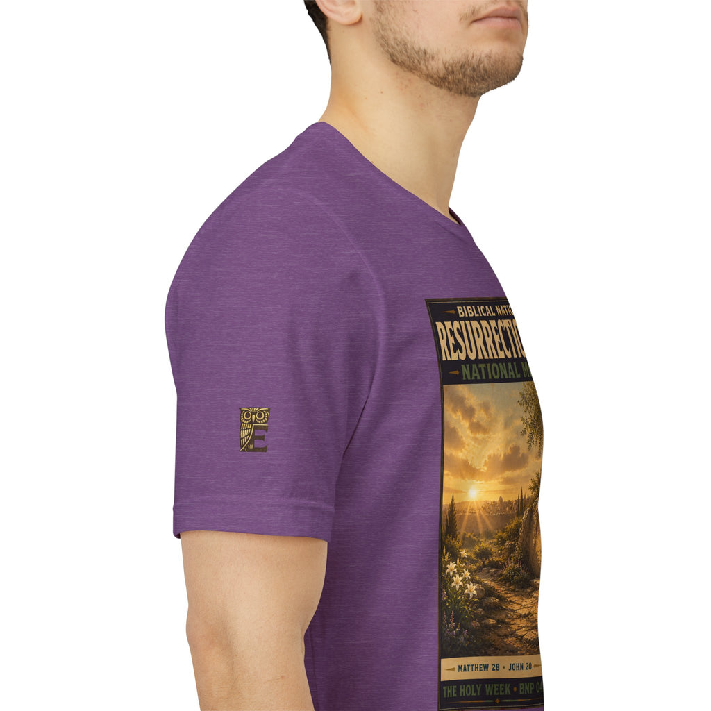 Biblical National Parks Collection VII- The Holy Week #041/041 | Matthew 28 - John 20 | Vintage nature poster Tee | Biblical national parks graphic shirt