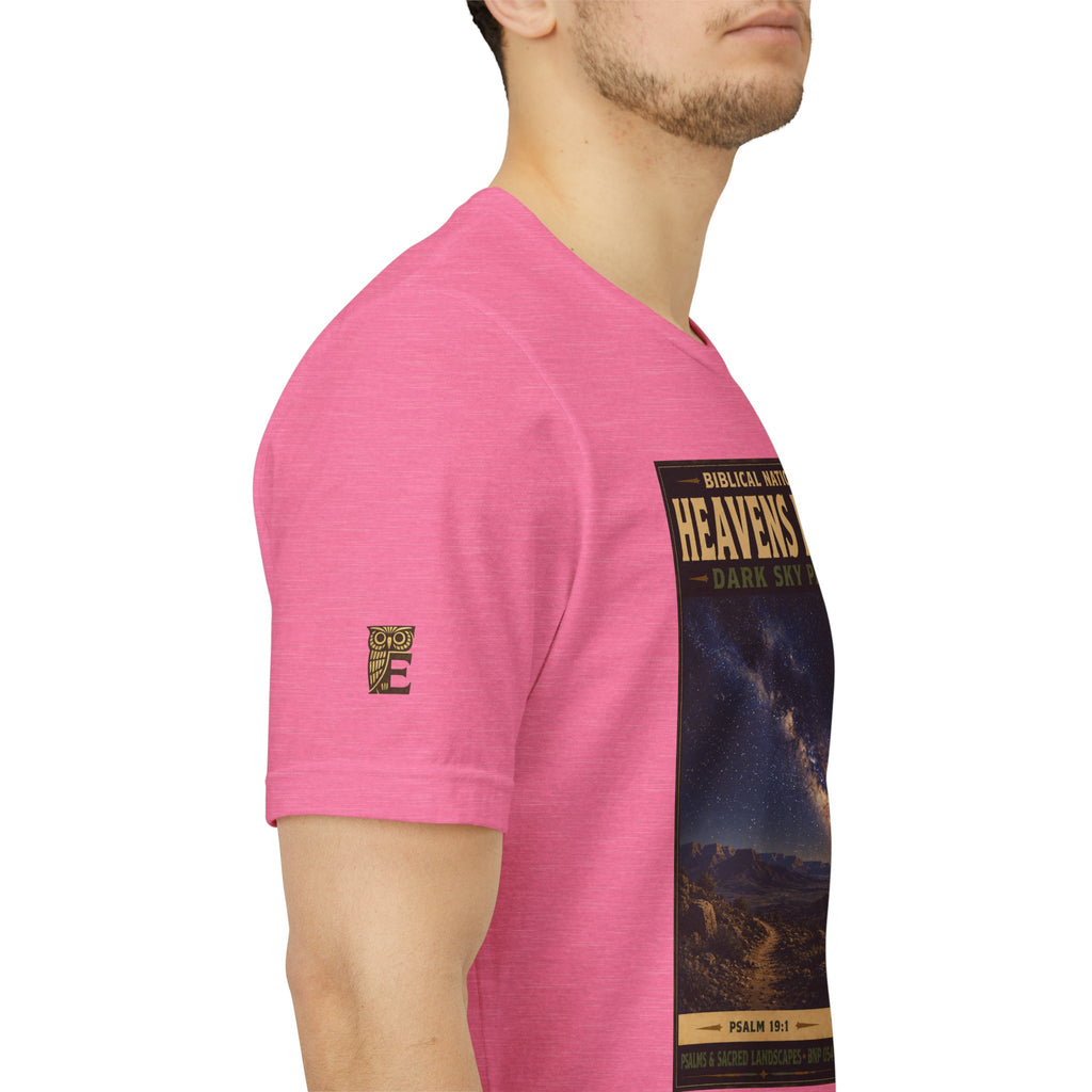 Biblical National Parks Collection IX- #054/054 -Psalms & Sacred Landscapes | Psalm 19:1 | Vintage nature poster Tee | Biblical national parks graphic shirt