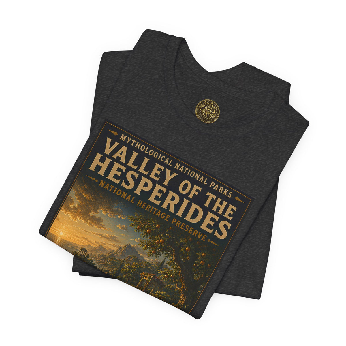 Mythological National Parks COLLECTION V- #047-050 TITANS & PRIMORDIAL REALMS | Vintage nature poster Tee | Mythological National Parks graphic shirt