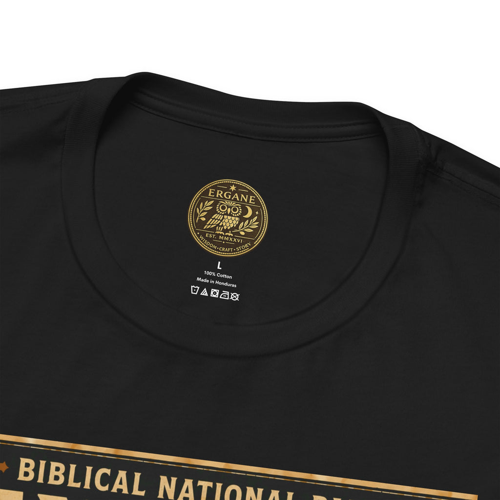 Biblical National Parks Collection IV- Heros & Battlefields #022/023 1 Samuel 23-24 | Vintage nature poster Tee | Biblical national parks graphic shirt