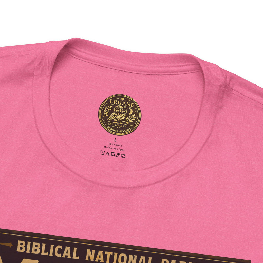 Biblical National Parks Collection VIII- The Apostles' Trails #049/049 | Acts 27-28 | Vintage nature poster Tee | Biblical national parks graphic shirt