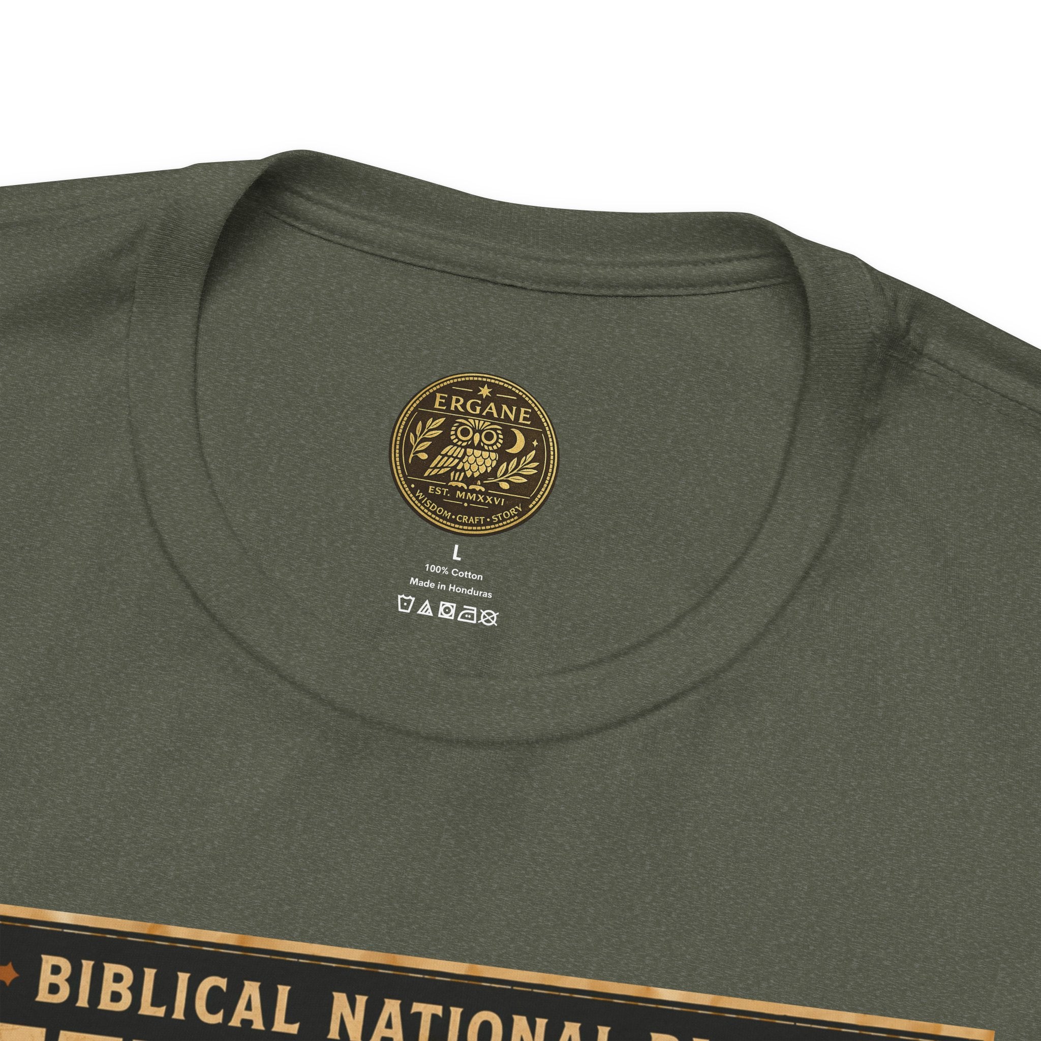 Biblical National Parks Collection IV- Heros & Battlefields #021/023 Biblical Crossroads | Vintage nature poster Tee | Biblical national parks graphic shirt