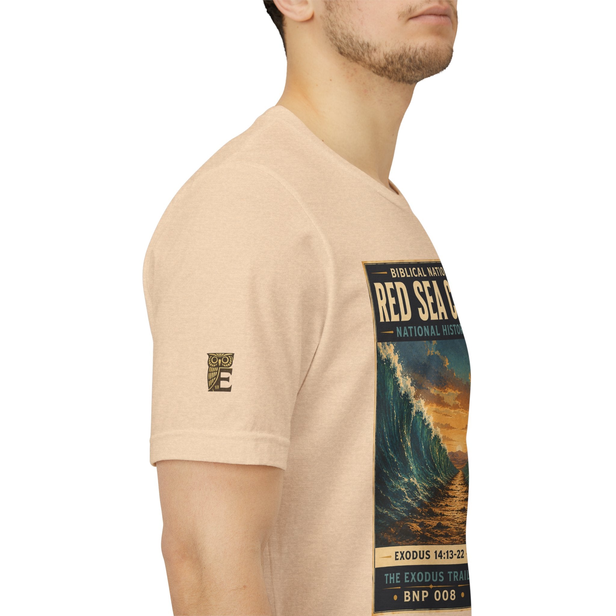 Biblical National Parks Collection II- The Exodus Trail #008/013 Exodus 14: 13-22 | Vintage nature poster Tee | Biblical national parks graphic shirt