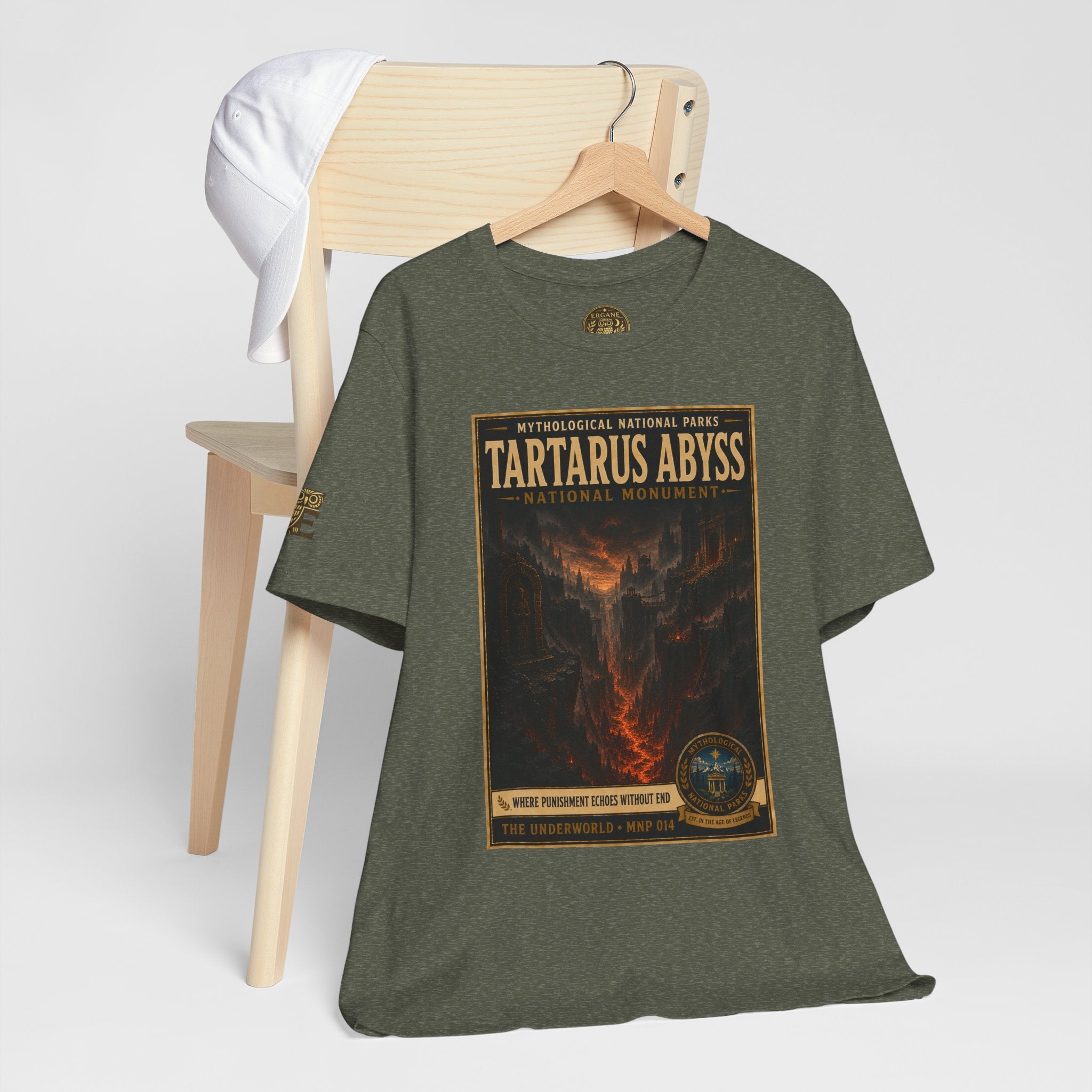 Mythological National Parks Collection II- #014-016 -The Underworld | Vintage nature poster Tee | Mythological National Parks graphic shirt