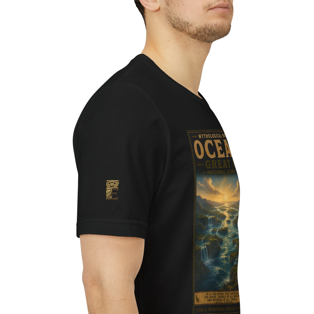 Mythological National Parks COLLECTION V- #042-050 TITANS & PRIMORDIAL REALMS | Vintage nature poster Tee | Mythological National Parks graphic shirt