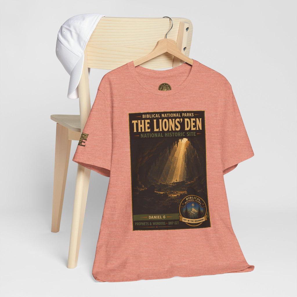 Biblical National Parks Collection V- Prophets & Wonders #027/030 Daniel 6 | Vintage nature poster Tee | Biblical national parks graphic shirt