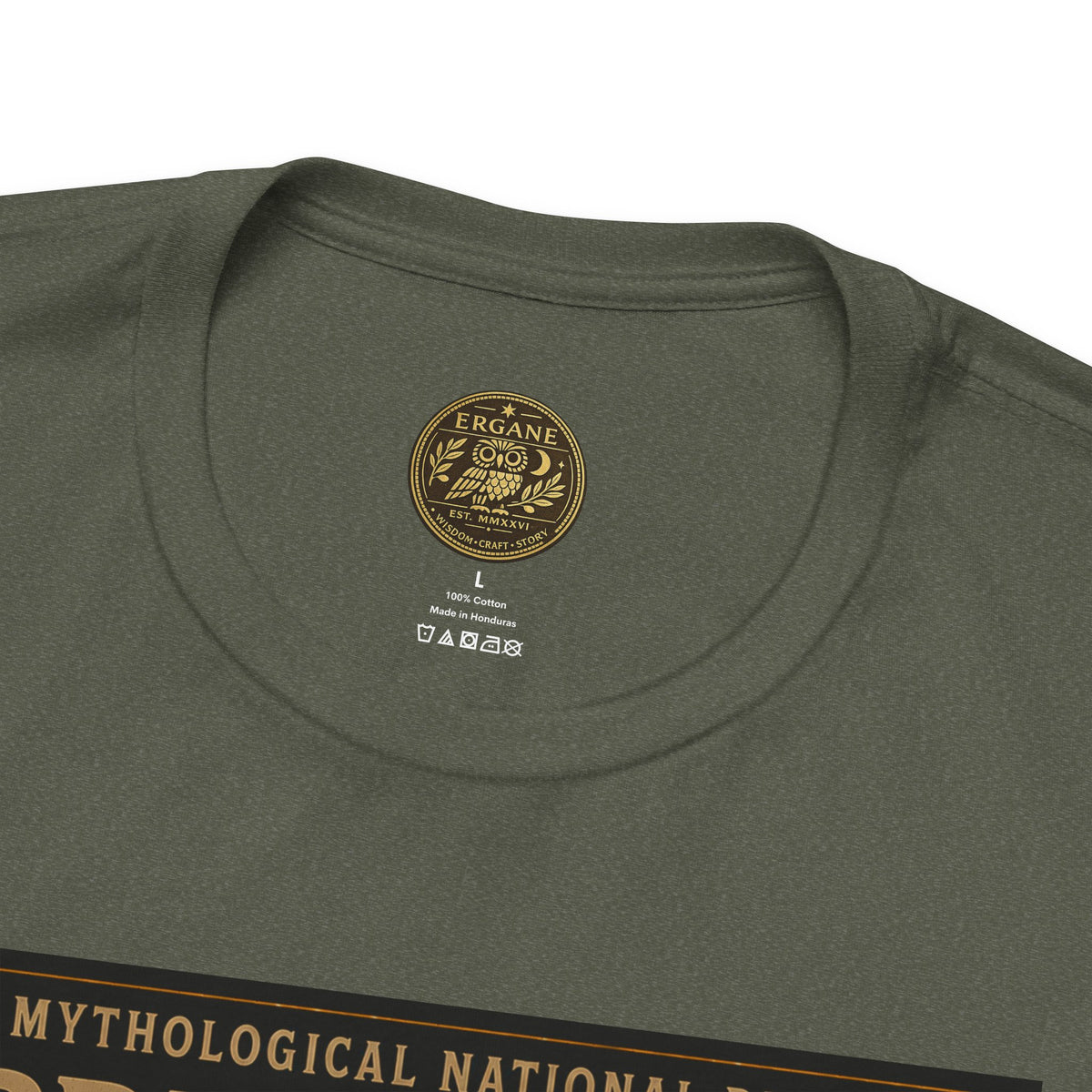 Mythological National Parks COLLECTION V- #049-050 TITANS & PRIMORDIAL REALMS | Vintage nature poster Tee | Mythological National Parks graphic shirt
