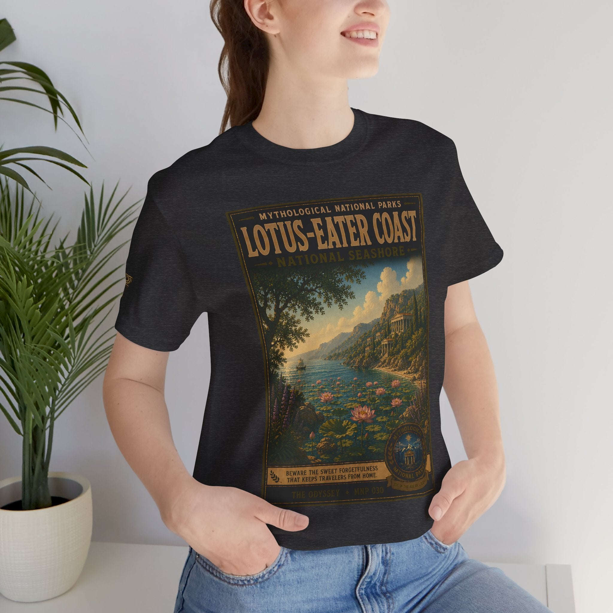 Mythological National Parks Collection IV- #030-038 - THE ODYSSEY | Vintage nature poster Tee | Mythological National Parks graphic shirt