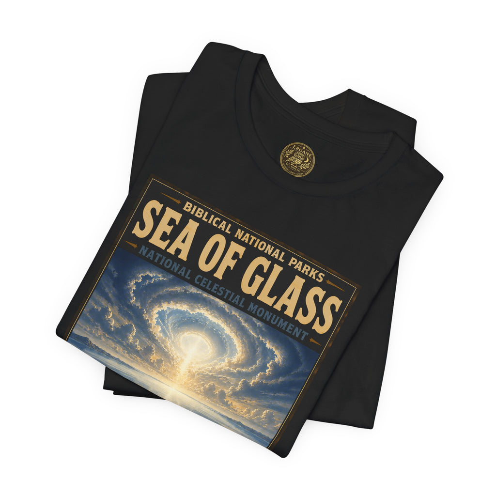 Biblical National Parks Collection X- #057/061 - Revelation: The Final Frontier | Revelation 4 | Vintage nature poster Tee | Biblical national parks graphic shirt