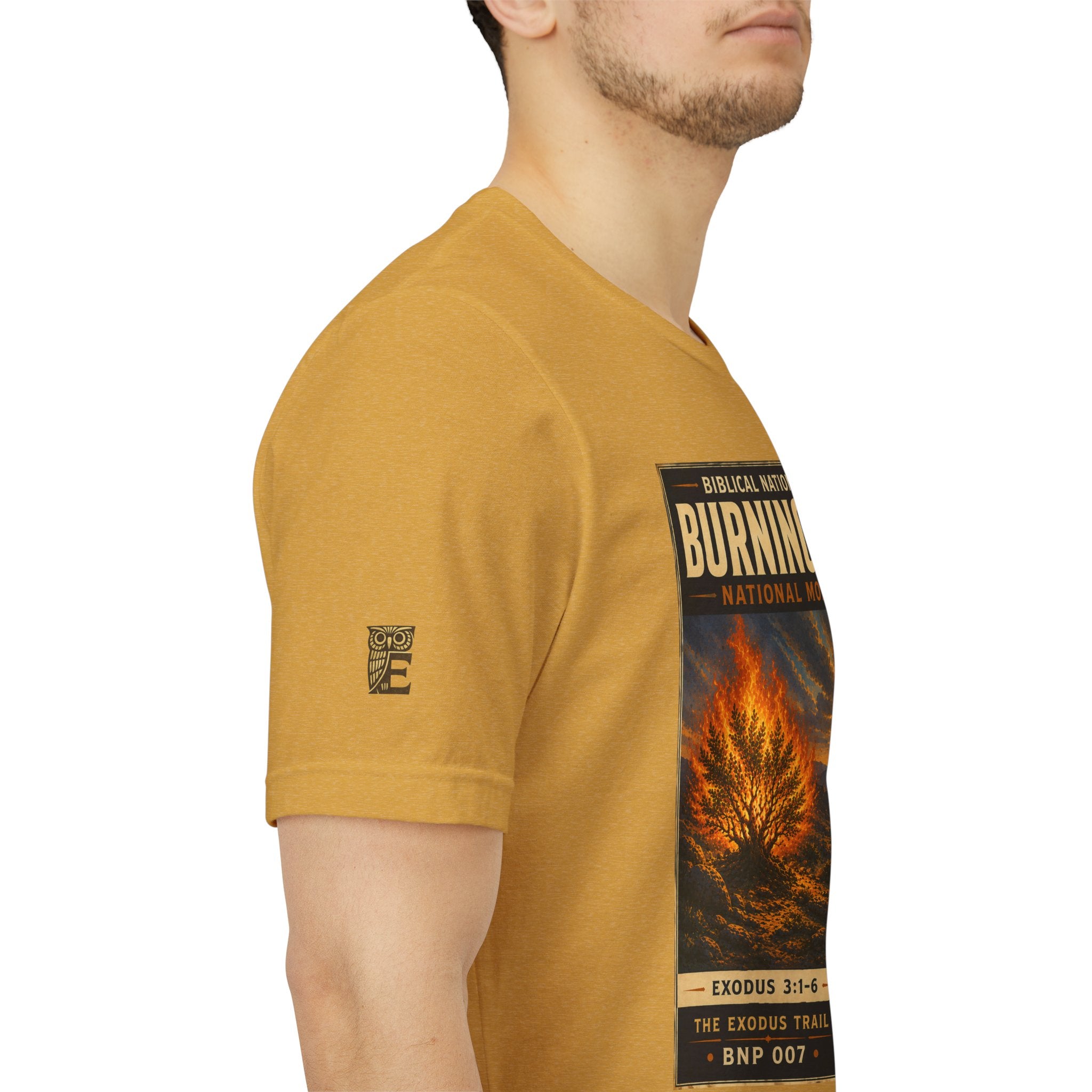 Biblical National Parks Collection II- The Exodus Trail #007/013 Exodus 3: 1-6 | Vintage nature poster Tee | Biblical national parks graphic shirt