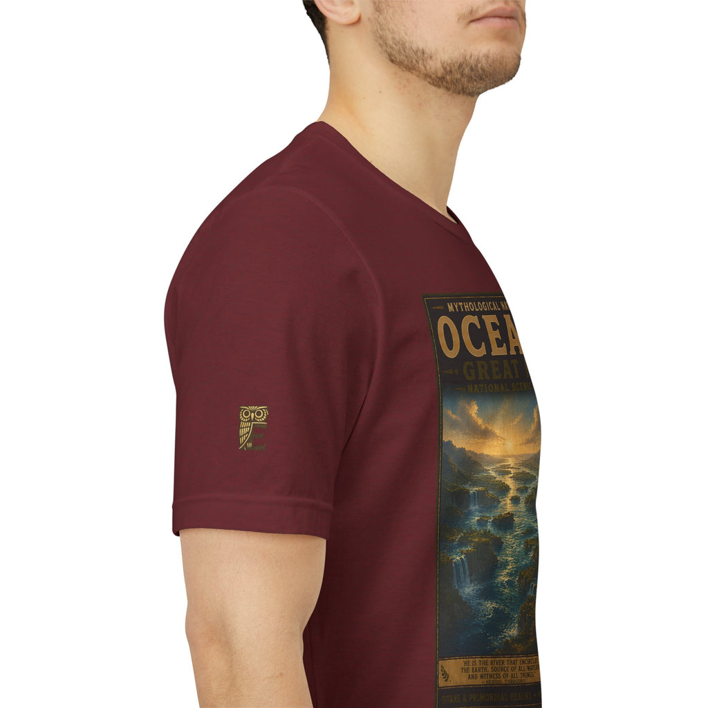 Mythological National Parks COLLECTION V- #042-050 TITANS & PRIMORDIAL REALMS | Vintage nature poster Tee | Mythological National Parks graphic shirt