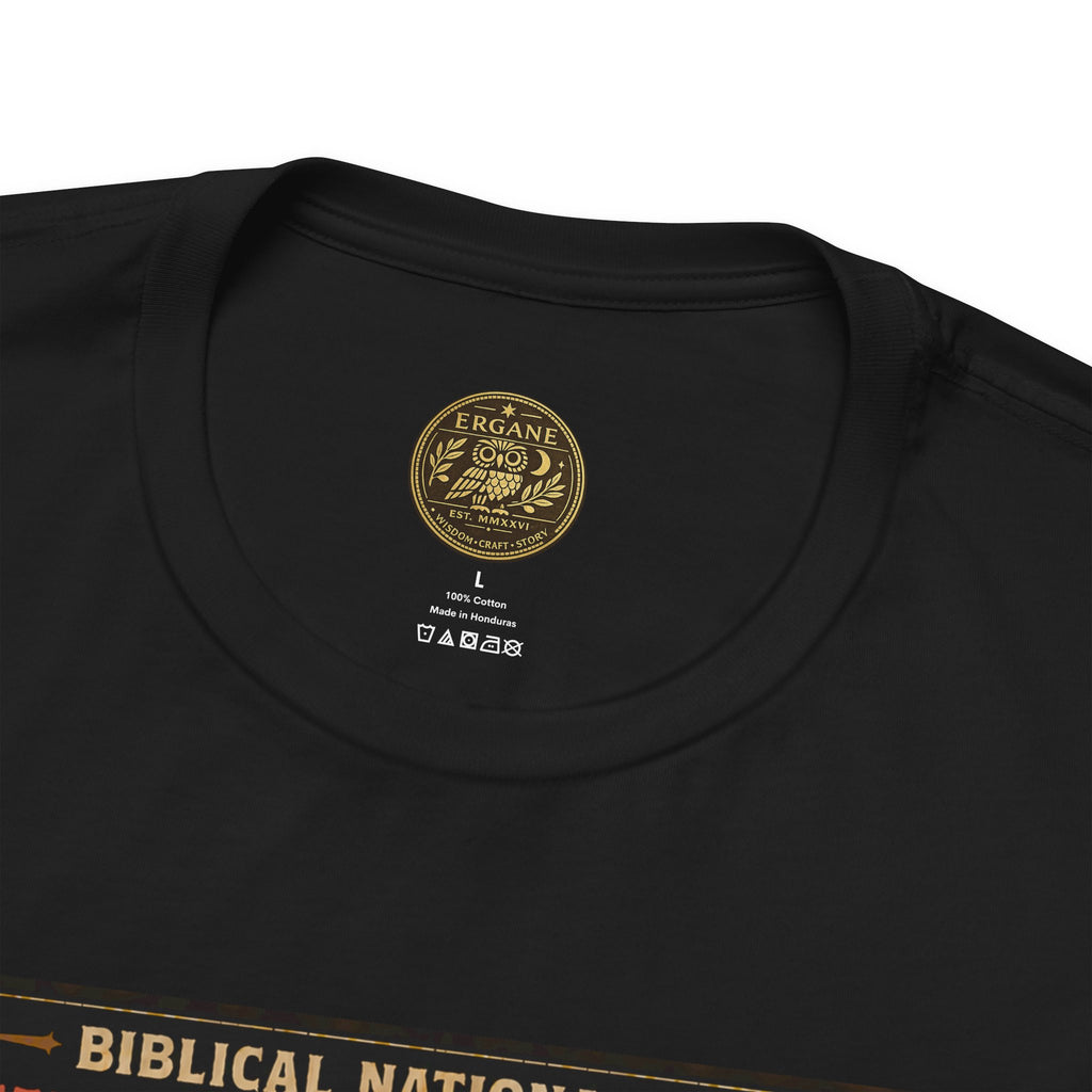 Biblical National Parks Collection X- #059/061 - Revelation: The Final Frontier | Revelation 12 | Vintage nature poster Tee | Biblical national parks graphic shirt