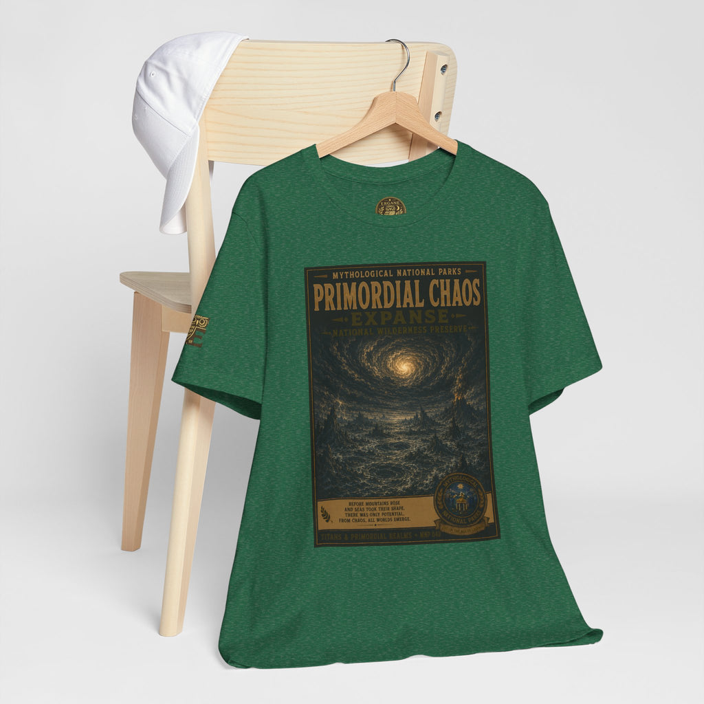 Mythological National Parks COLLECTION V- #049-050 TITANS & PRIMORDIAL REALMS | Vintage nature poster Tee | Mythological National Parks graphic shirt