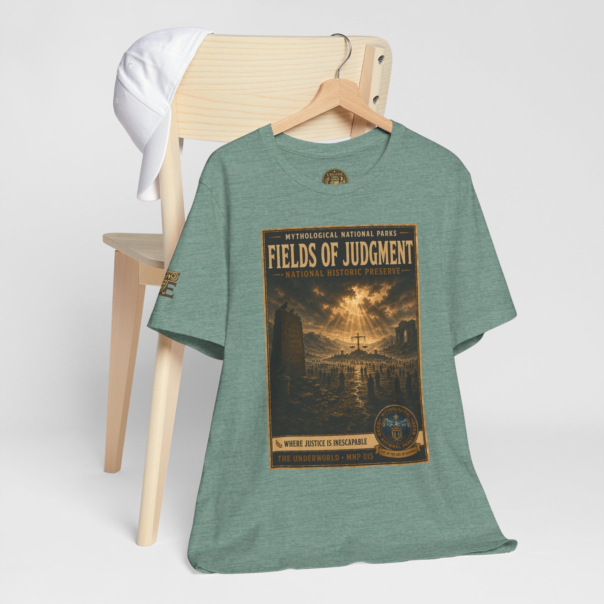 Mythological National Parks Collection II- #015-016 -The Underworld | Vintage nature poster Tee | Mythological National Parks graphic shirt