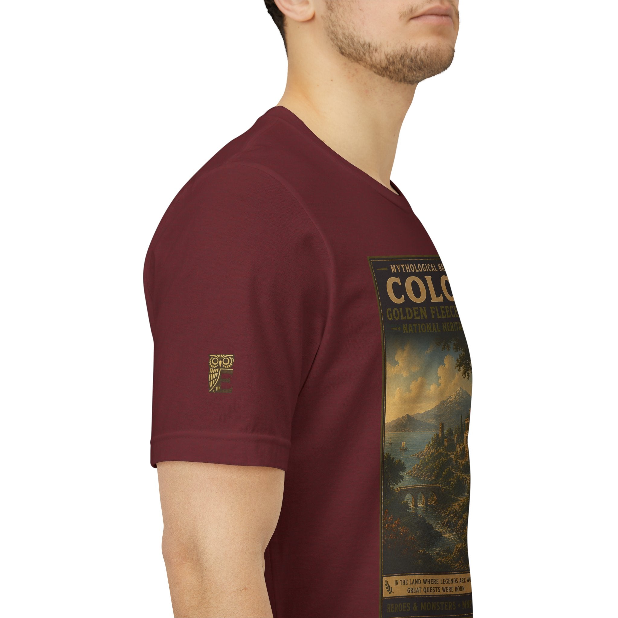 Mythological National Parks Collection III- #026-028 - Heros & Monsters | Vintage nature poster Tee | Mythological National Parks graphic shirt