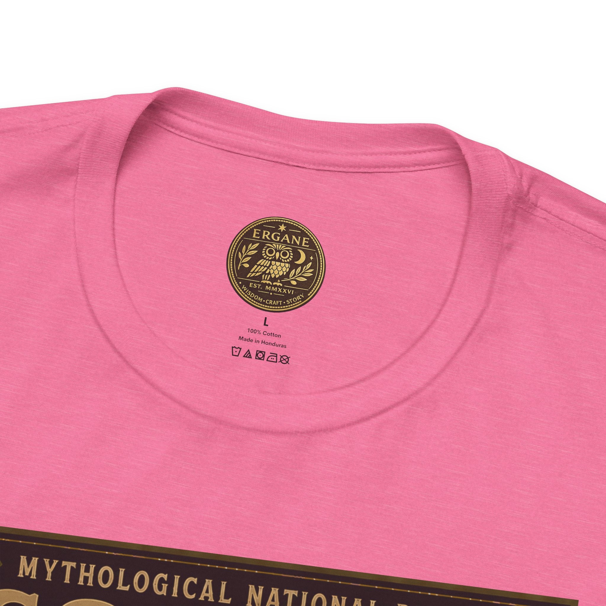 Mythological National Parks Collection III- #026-028 - Heros & Monsters | Vintage nature poster Tee | Mythological National Parks graphic shirt