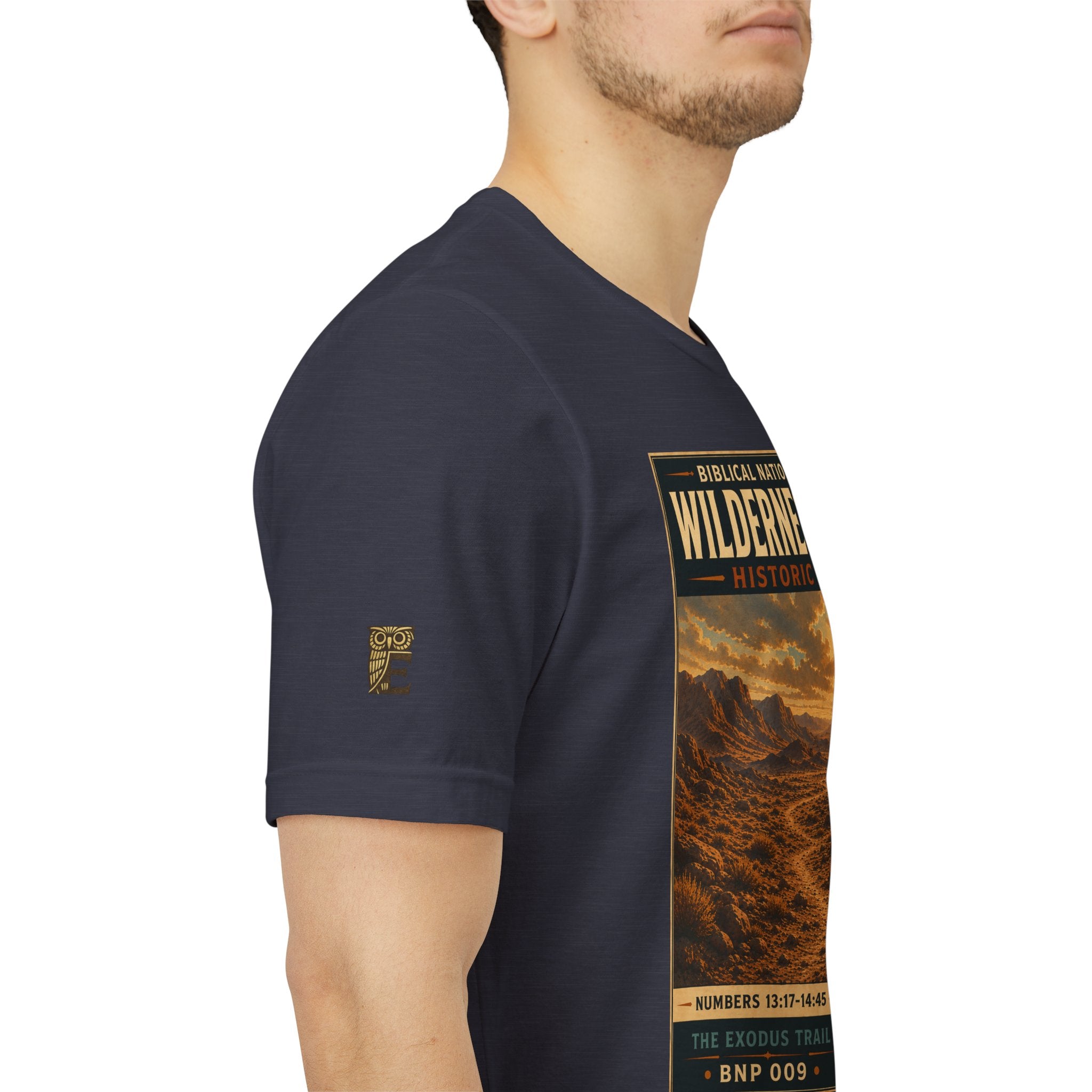 Biblical National Parks Collection II- The Exodus Trail #009/013 Exodus 13: 17 - 14:45 | Vintage nature poster Tee | Biblical national parks graphic shirt