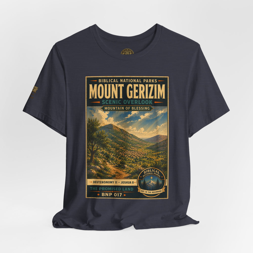Biblical National Parks Collection III- The Promised Land #017/018 Joshua 8 | Vintage nature poster Tee | Biblical national parks graphic shirt