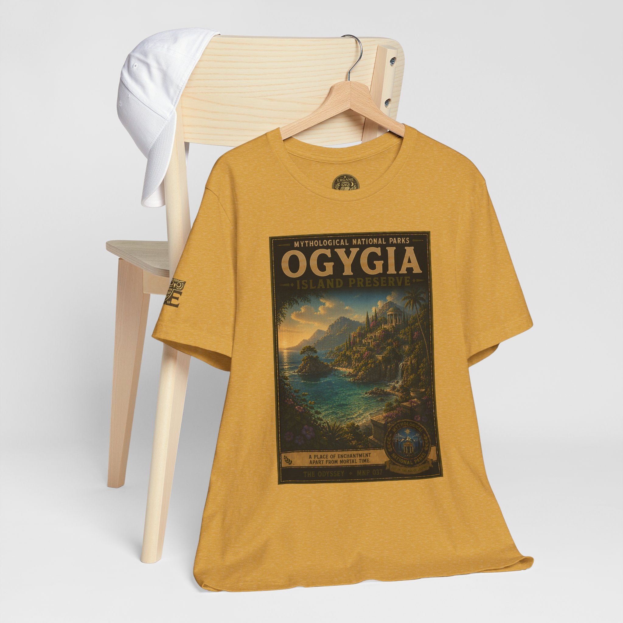 Mythological National Parks Collection IV- #037-038 - THE ODYSSEY | Vintage nature poster Tee | Mythological National Parks graphic shirt