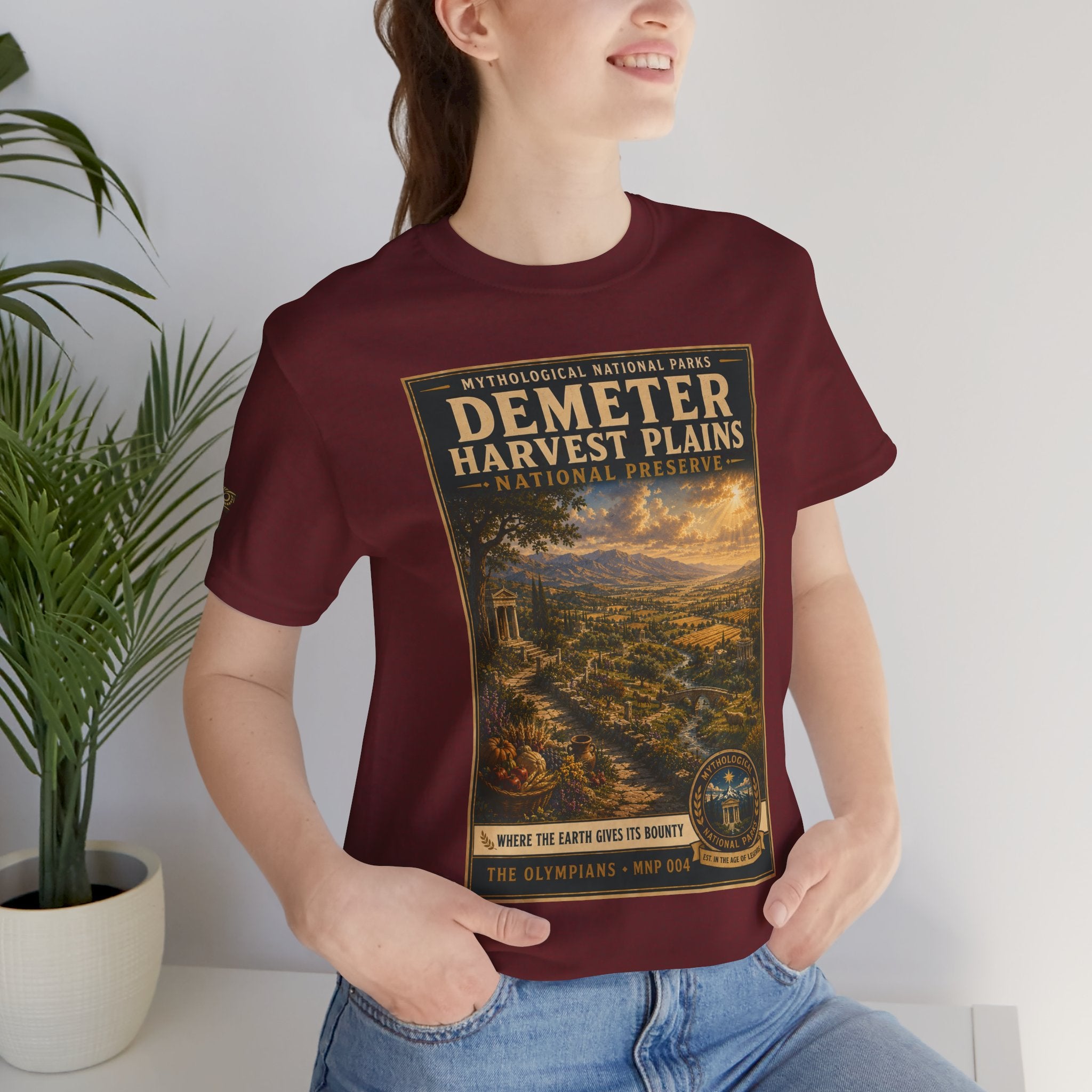Mythological National Parks Collection I- #004-007 -The Olympians  | Vintage nature poster Tee | Mythological National Parks graphic shirt