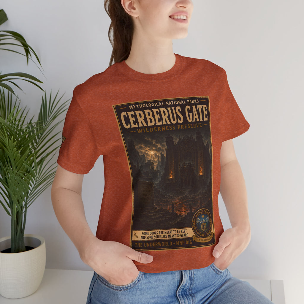 Mythological National Parks Collection II- #016-016 -The Underworld | Vintage nature poster Tee | Mythological National Parks graphic shirt