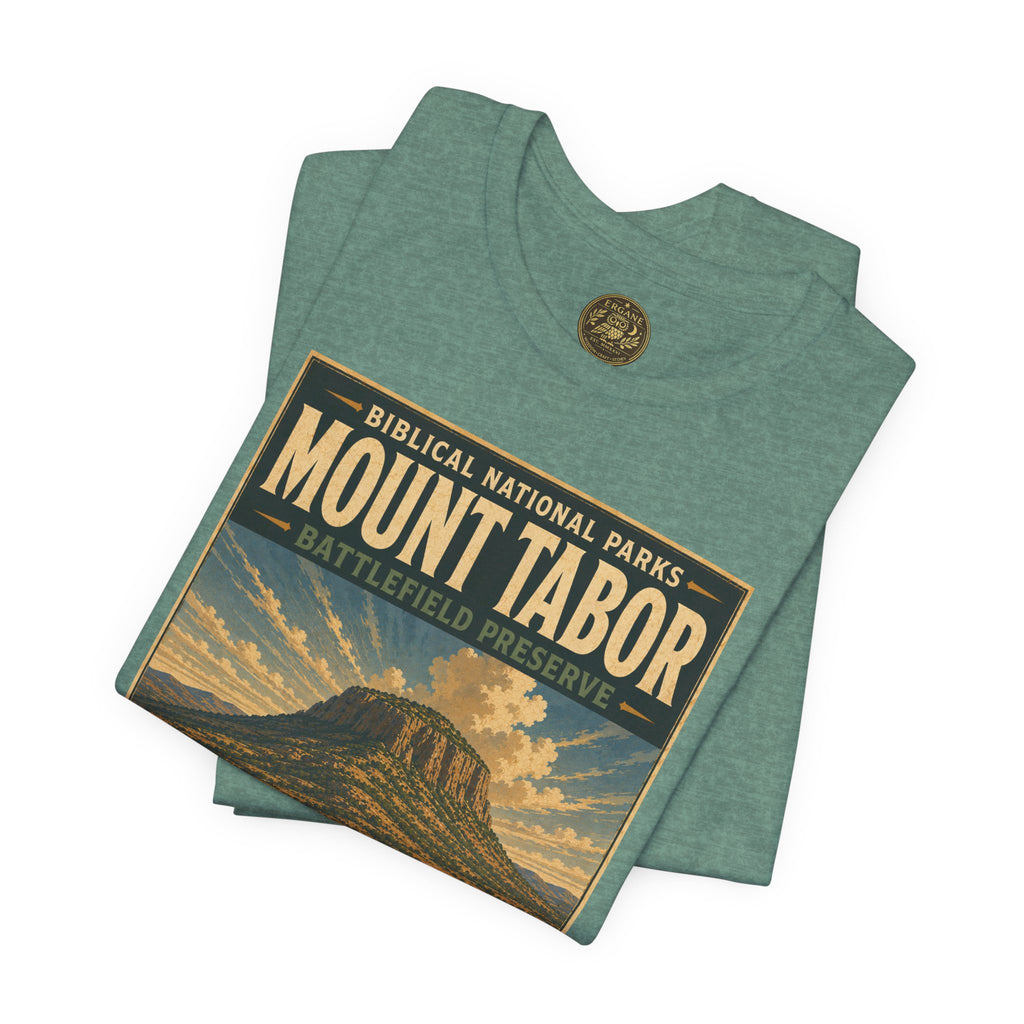 Biblical National Parks Collection IV- Heros & Battlefields #020/023 Judges 4 | Vintage nature poster Tee | Biblical national parks graphic shirt