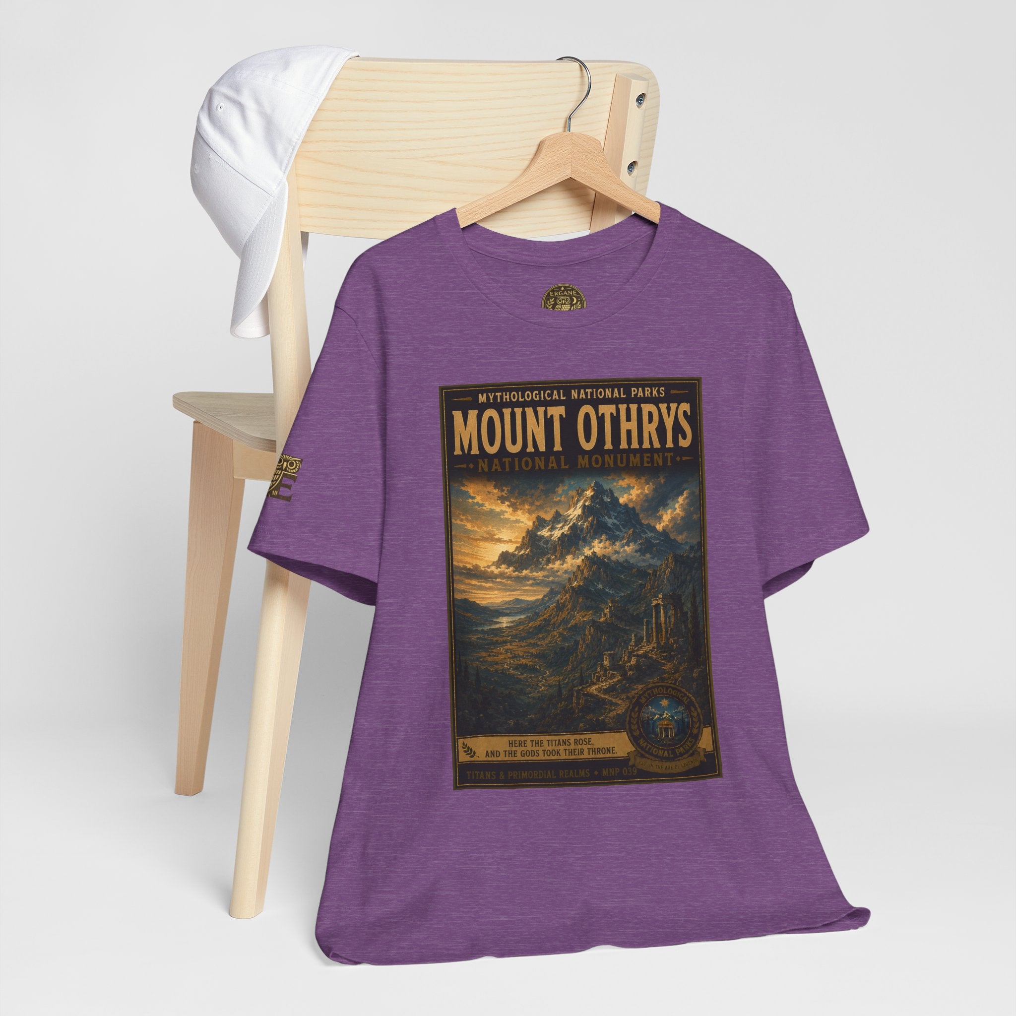 Mythological National Parks COLLECTION V- #039-050 TITANS & PRIMORDIAL REALMS | Vintage nature poster Tee | Mythological National Parks graphic shirt