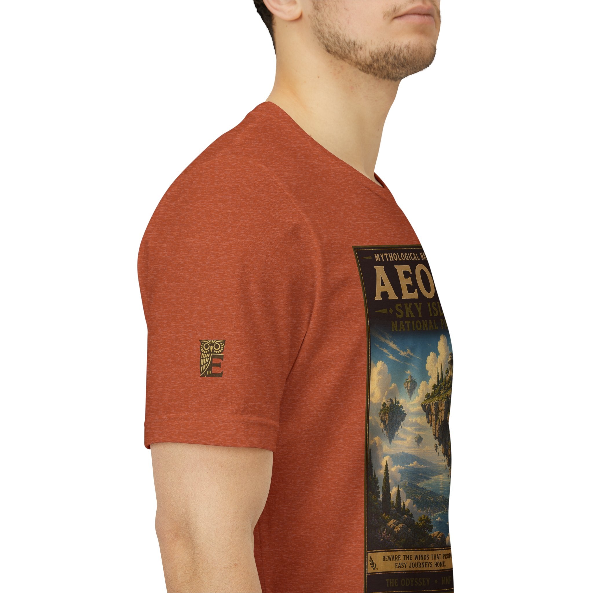 Mythological National Parks Collection IV- #032-038 - THE ODYSSEY | Vintage nature poster Tee | Mythological National Parks graphic shirt