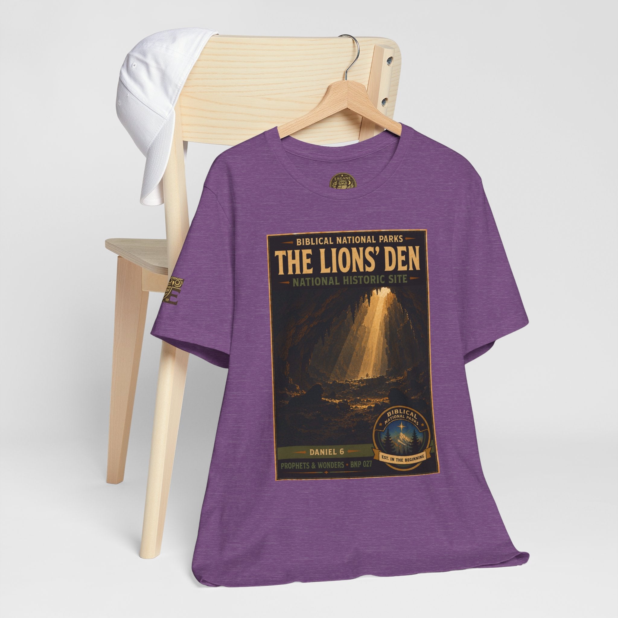 Biblical National Parks Collection V- Prophets & Wonders #027/030 Daniel 6 | Vintage nature poster Tee | Biblical national parks graphic shirt
