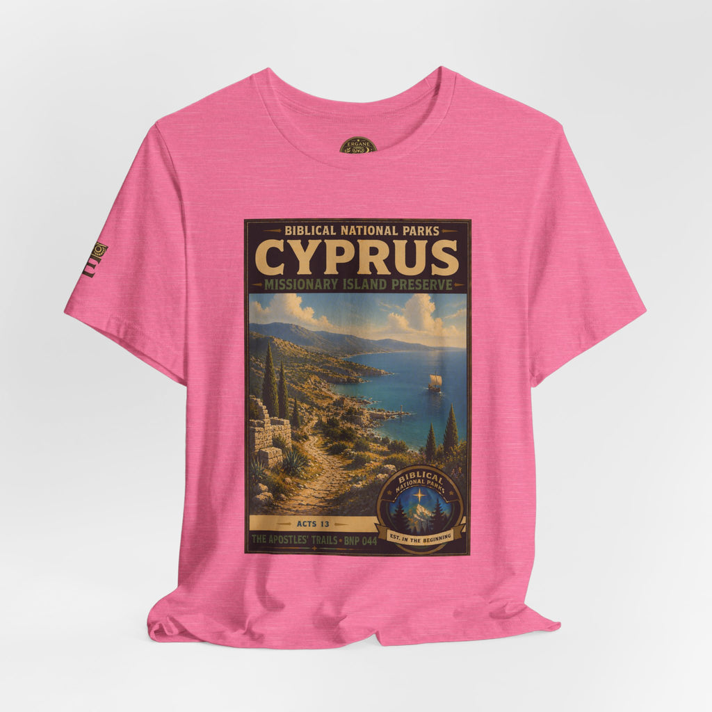 Biblical National Parks Collection VIII- The Apostles' Trails #044/049 | Acts 13 | Vintage nature poster Tee | Biblical national parks graphic shirt